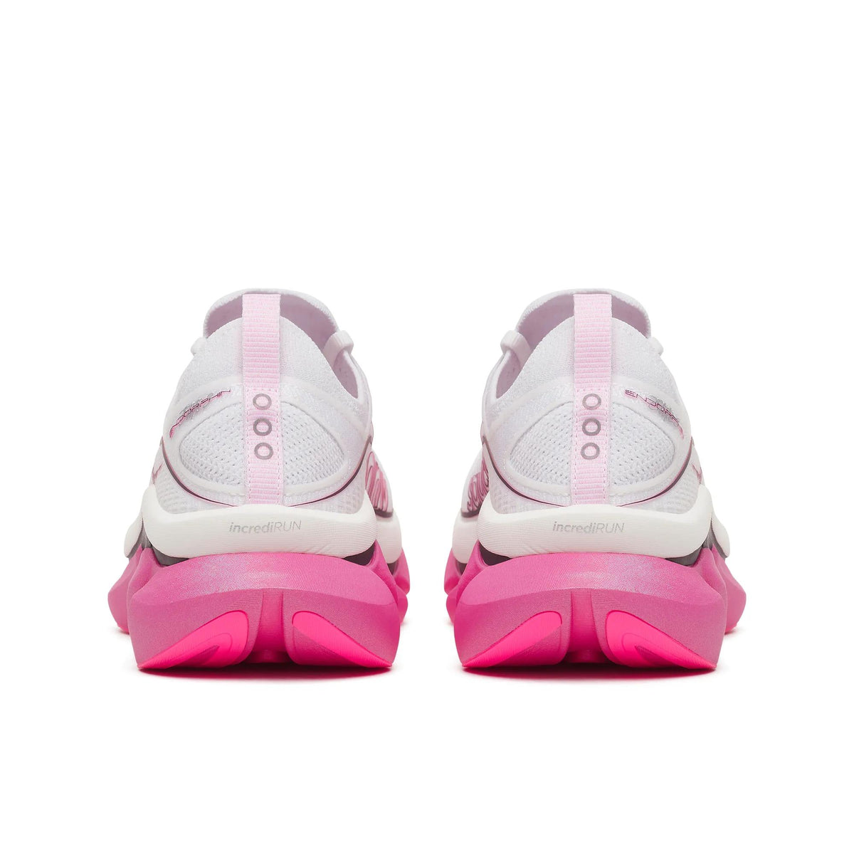 Saucony Unisex Endorphin Elite 3 1024 White/Eggpla heel