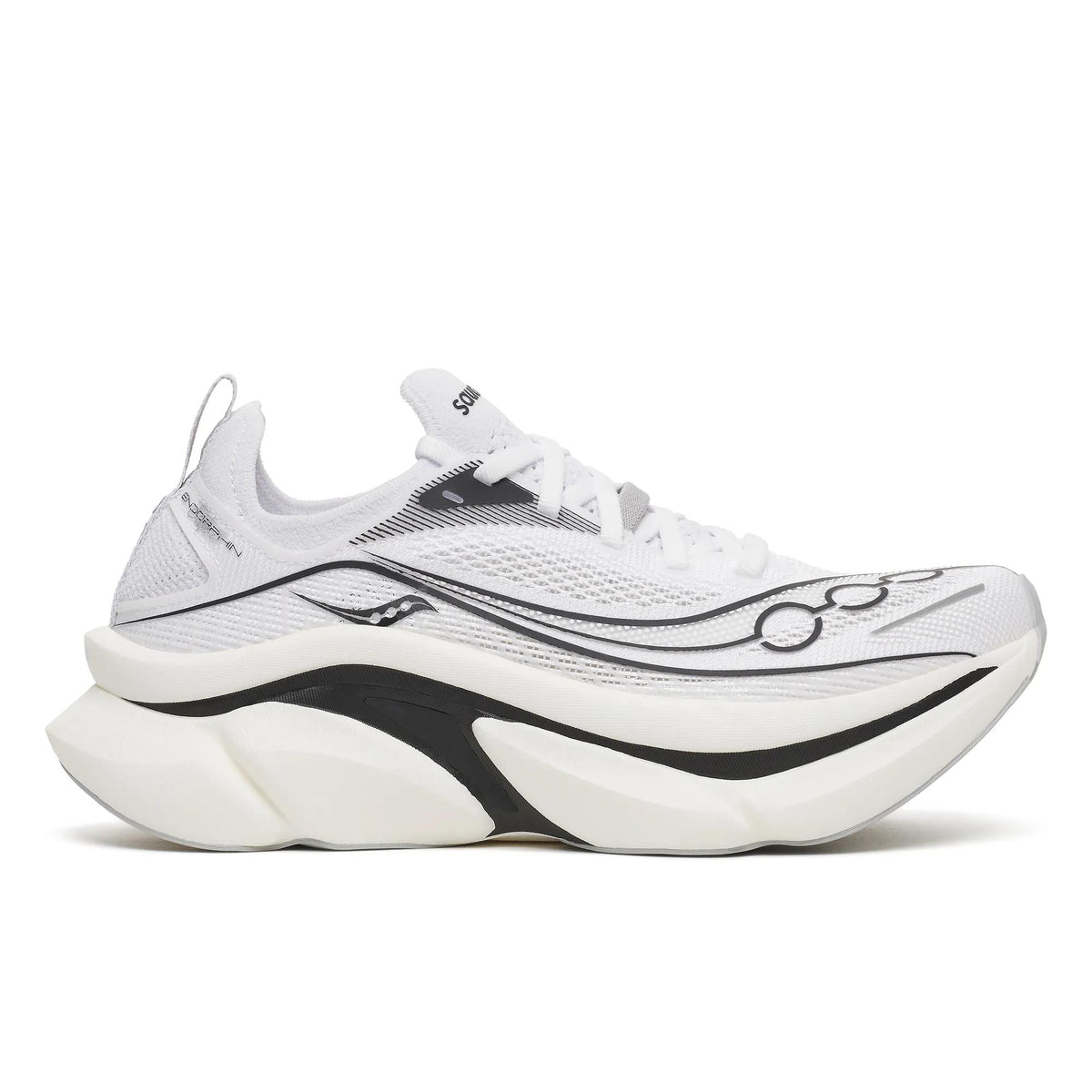 Saucony Unisex Endorphin Elite 3 1025 White/Black lateral