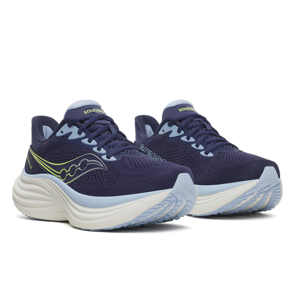 Saucony Women's Triumph 24 1001 Naval/Quartz pair angle