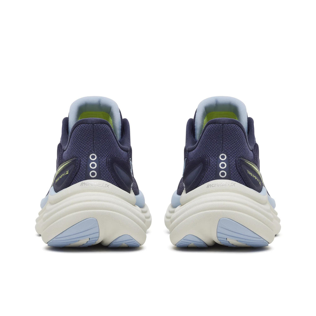 Saucony Women's Triumph 24 1001 Naval/Quartz heel
