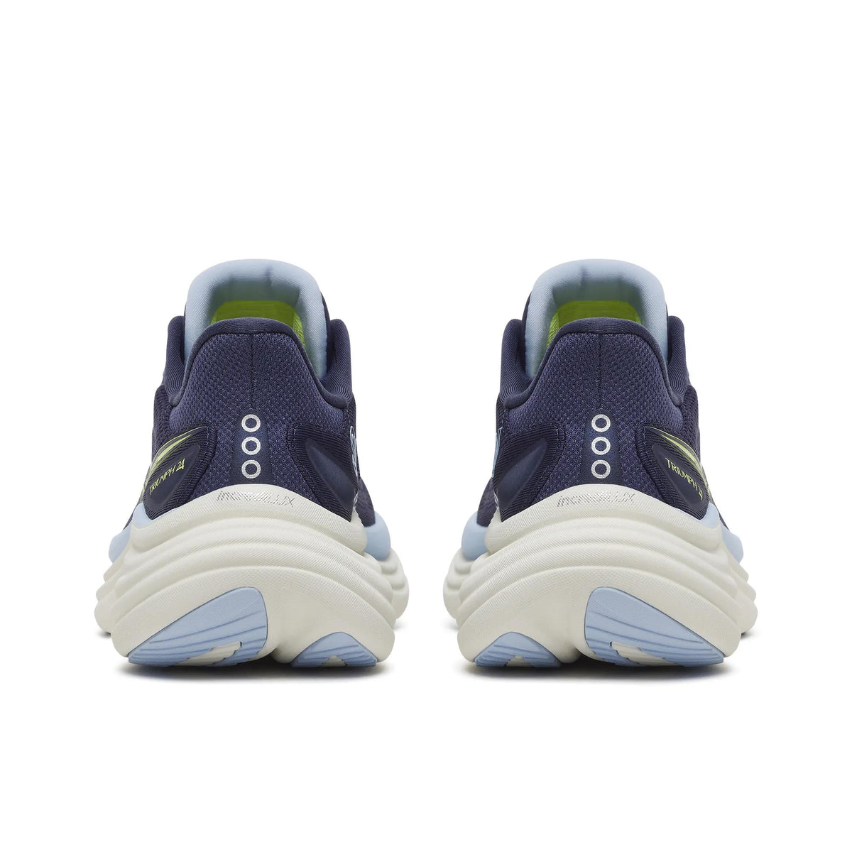 Saucony Women's Triumph 24 1001 Naval/Quartz heel