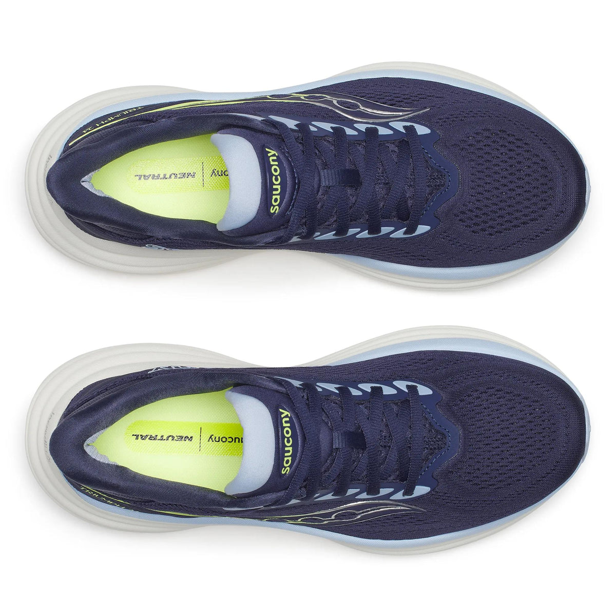 Saucony Women's Triumph 24 1001 Naval/Quartz top
