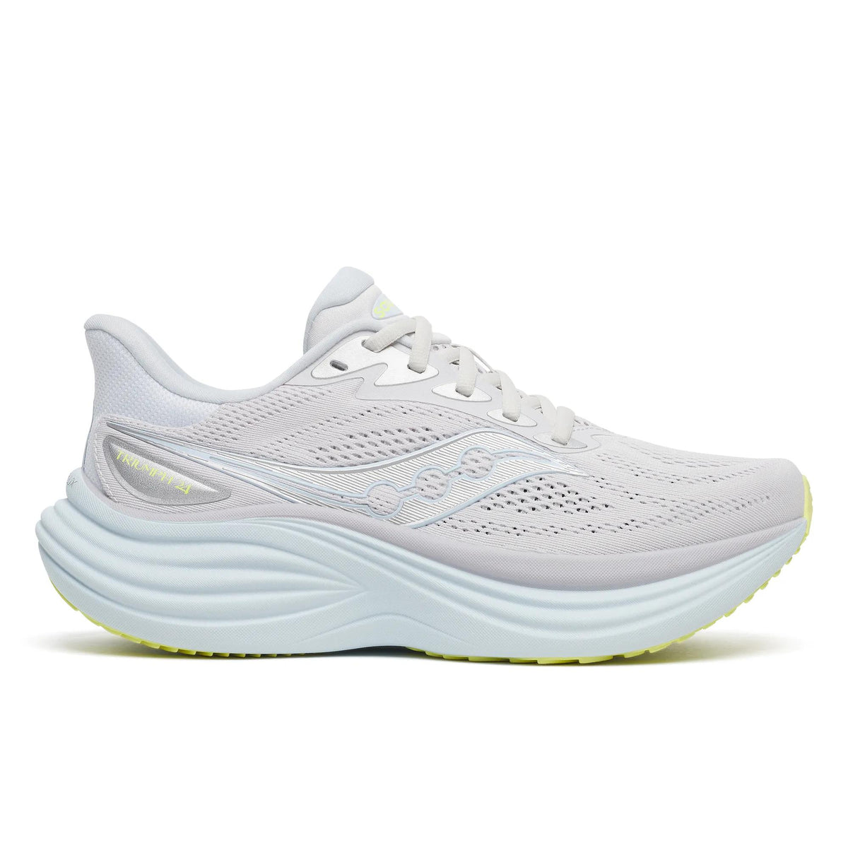 Saucony Women's Triumph 24 1002 Fog/IceMelt lateral