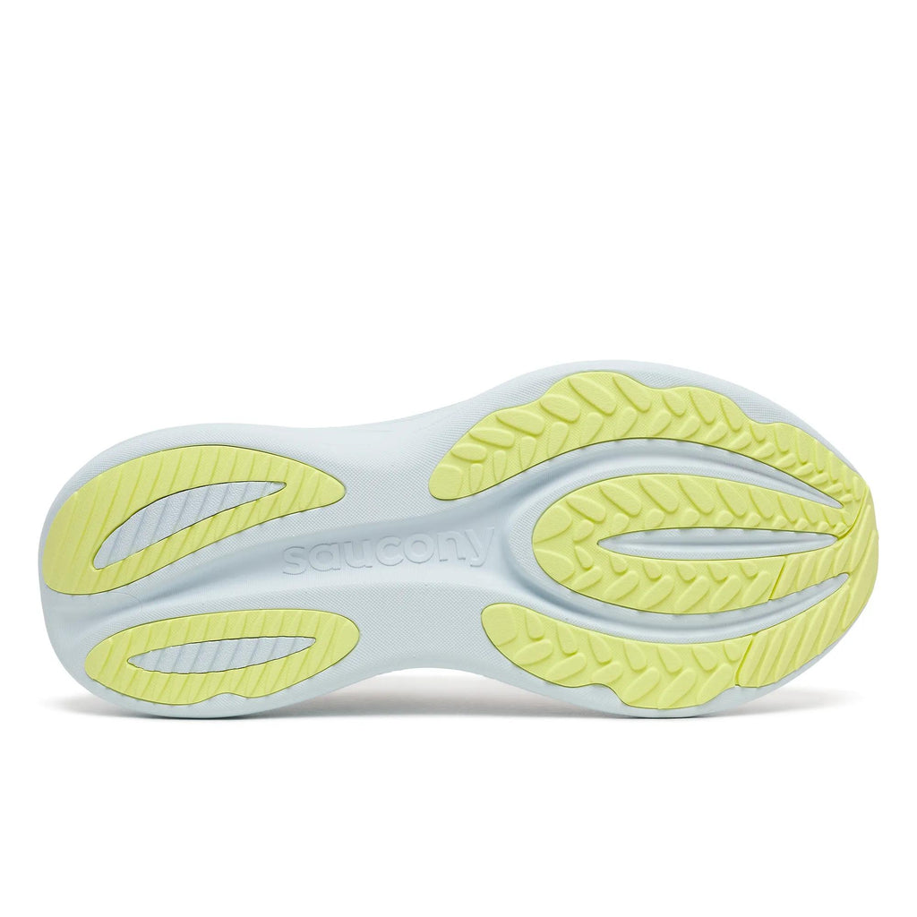 Saucony Women's Triumph 24 1002 Fog/IceMelt outsole