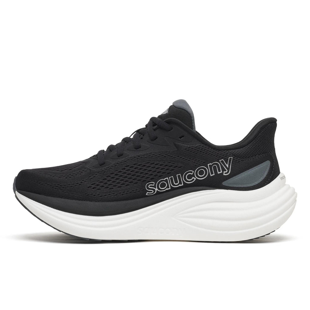 Saucony Women's Triumph 24 1003 Black/Silver pair angle