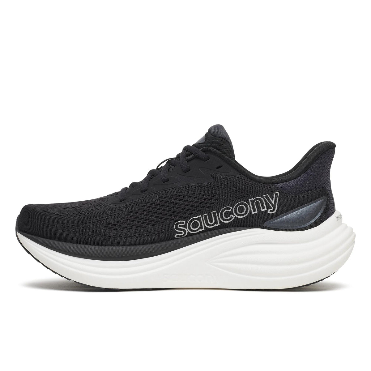 Saucony Men's Triumph 24 1009 Black/Silver medial