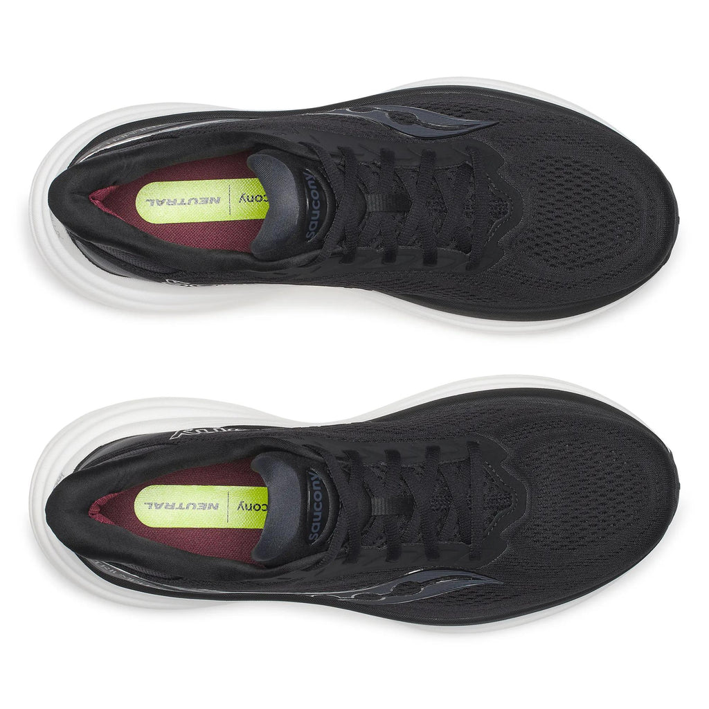 Saucony Men's Triumph 24 1009 Black/Silver top