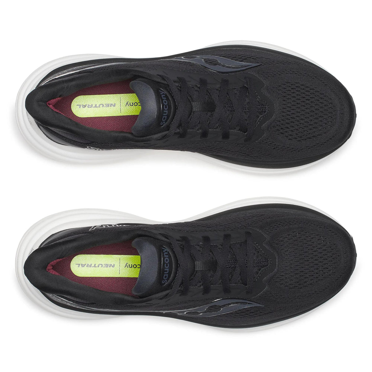 Saucony Men's Triumph 24 1009 Black/Silver top