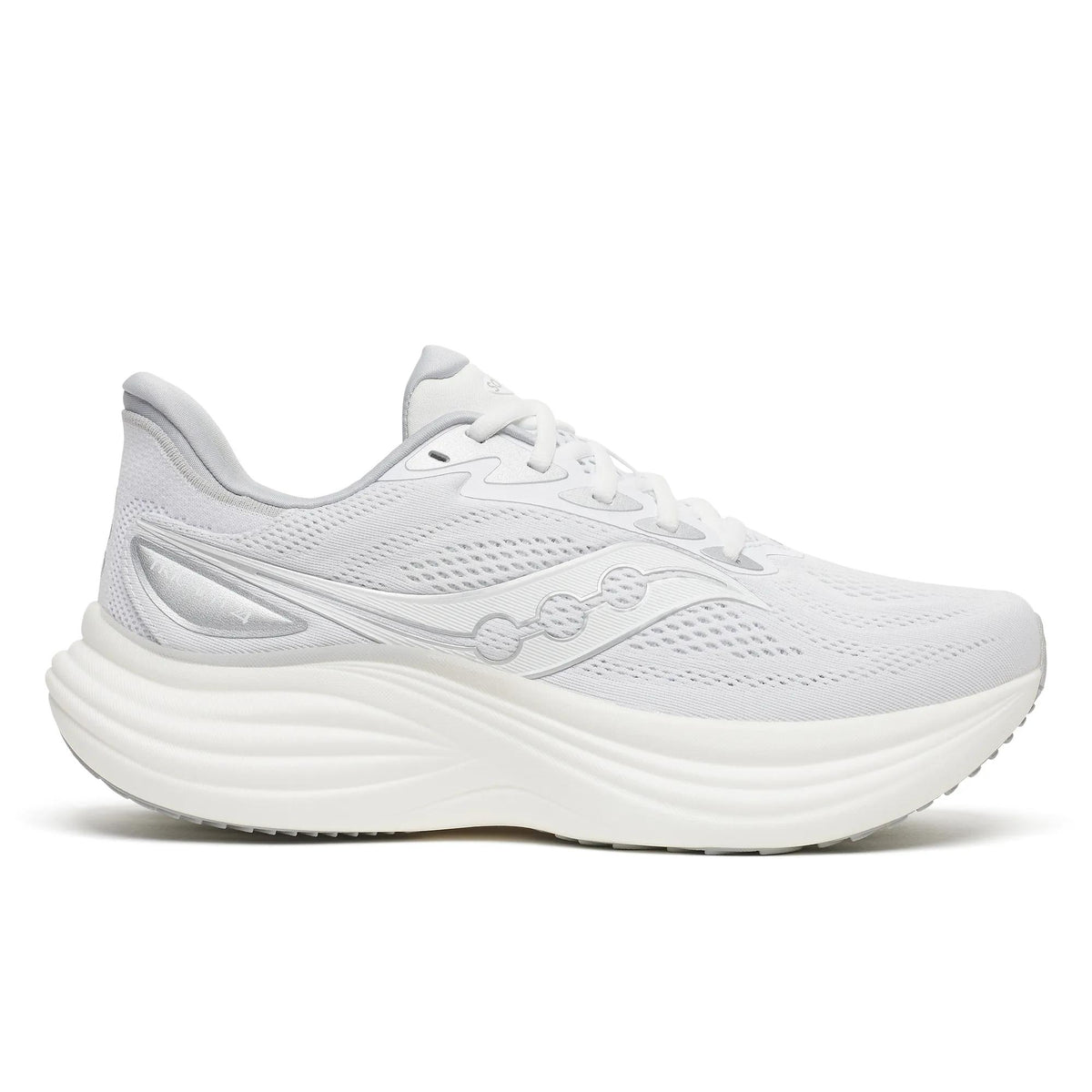 Saucony Men's Triumph 24 1016 White/Silver lateral