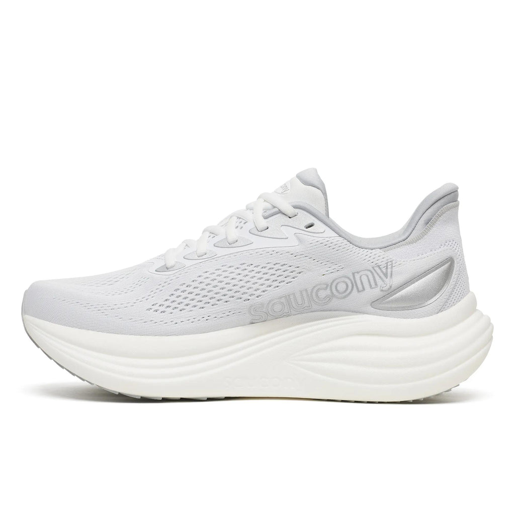 Saucony Men's Triumph 24 1016 White/Silver medial