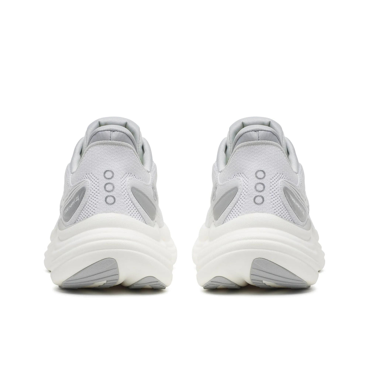 Saucony Men's Triumph 24 1016 White/Silver heel