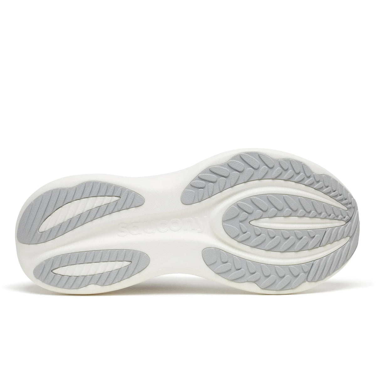 Saucony Men's Triumph 24 1016 White/Silver outsole