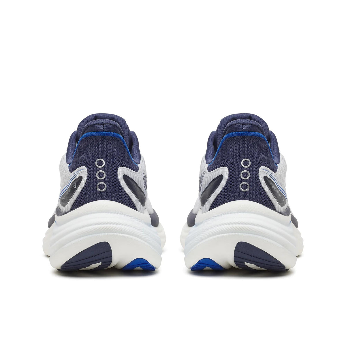 Saucony Men's Triumph 24 1018 White/Naval heel