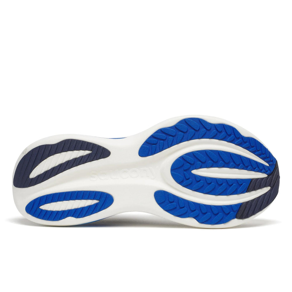 Saucony Men's Triumph 24 1018 White/Naval outsole