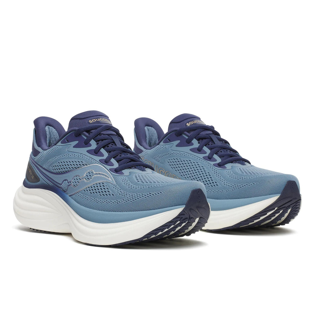 Saucony Men's Triumph 24 1021 Windward/Nav pair angle