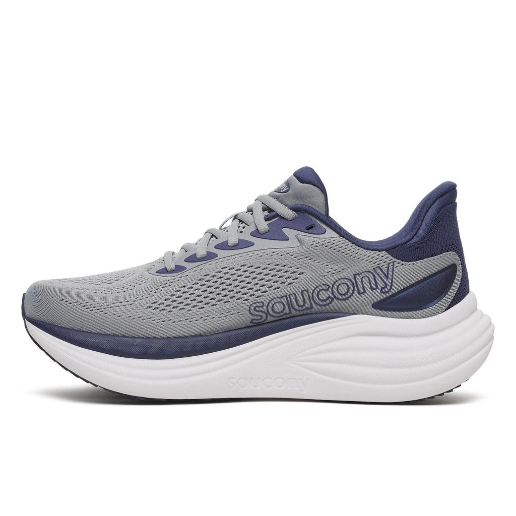 Saucony Men's Triumph 24 1022 Fossil/Naval medial