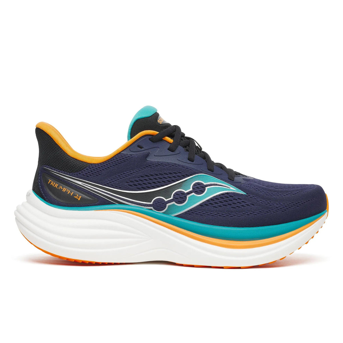 Saucony Men's Triumph 24 1024 Naval/Tranqu lateral