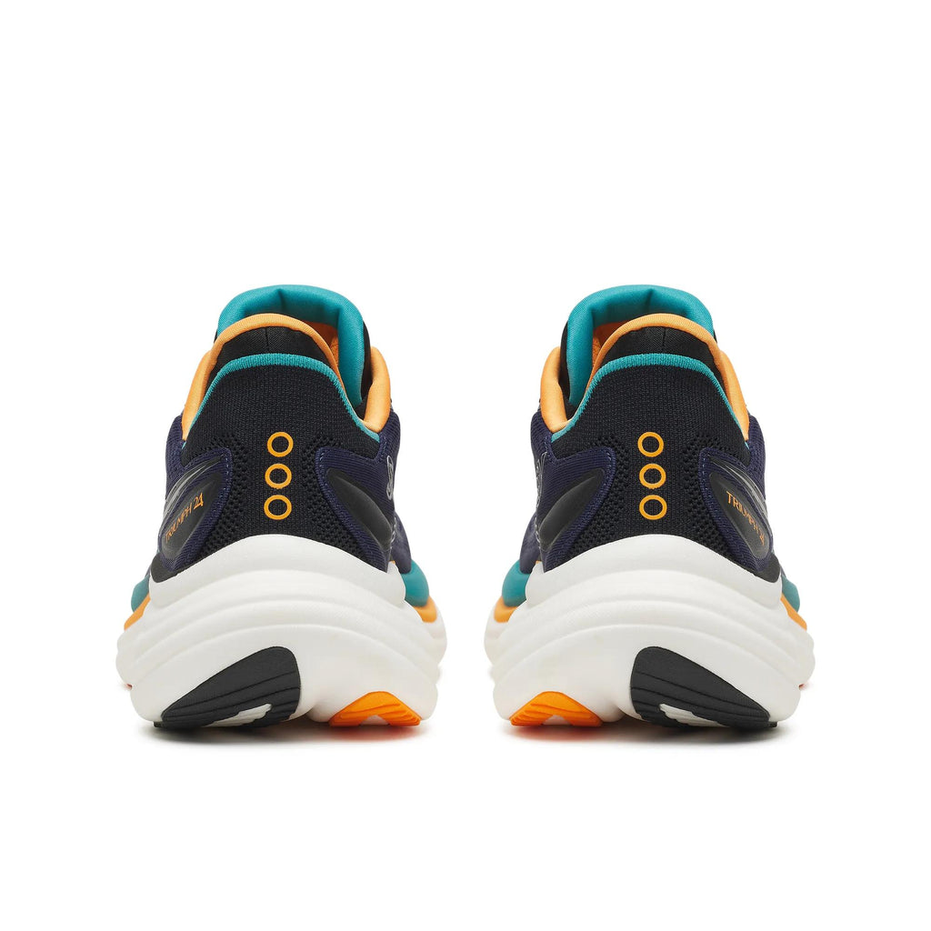 Saucony Men's Triumph 24 1024 Naval/Tranqu heel