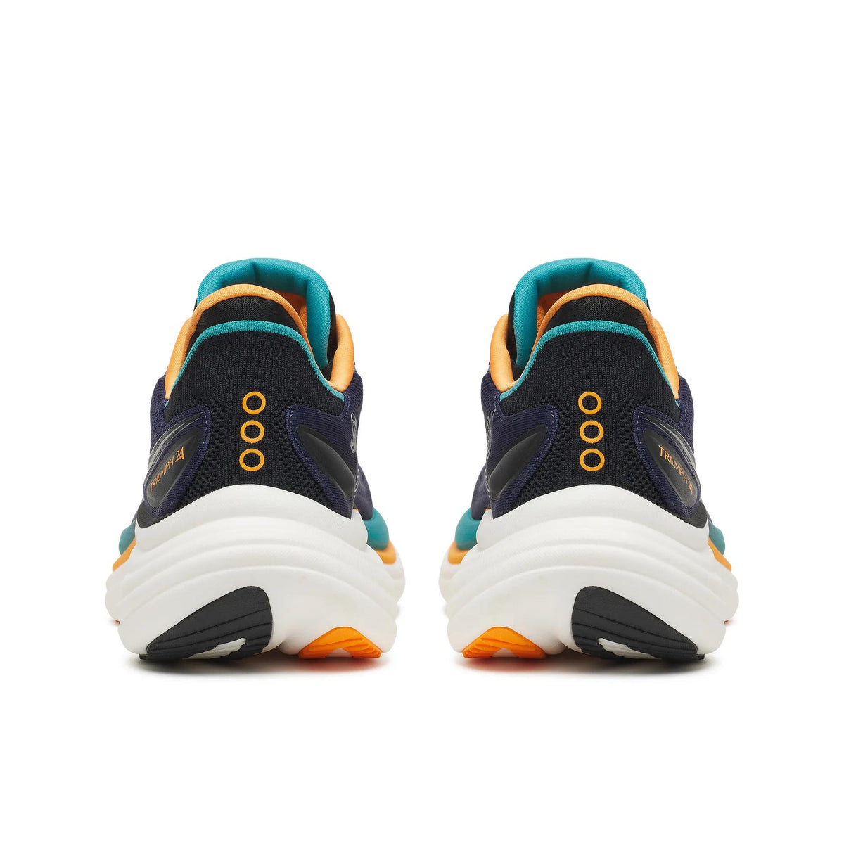 Saucony Men's Triumph 24 1024 Naval/Tranqu heel