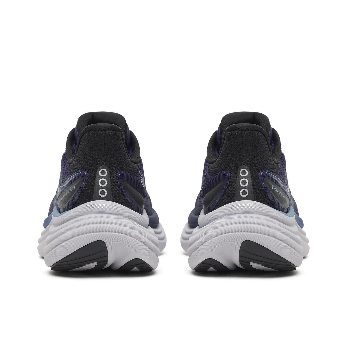 Saucony Men's Triumph 24 1025 Naval/Windwa heel