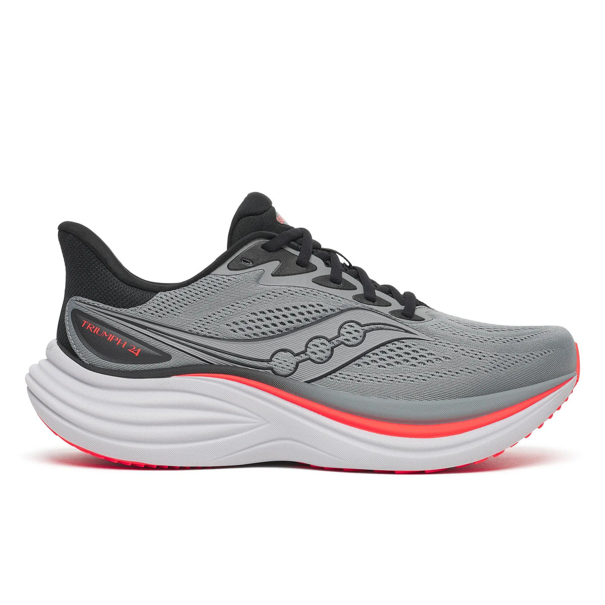 Saucony Men's Triumph 24 1027 Cinder/Black lateral