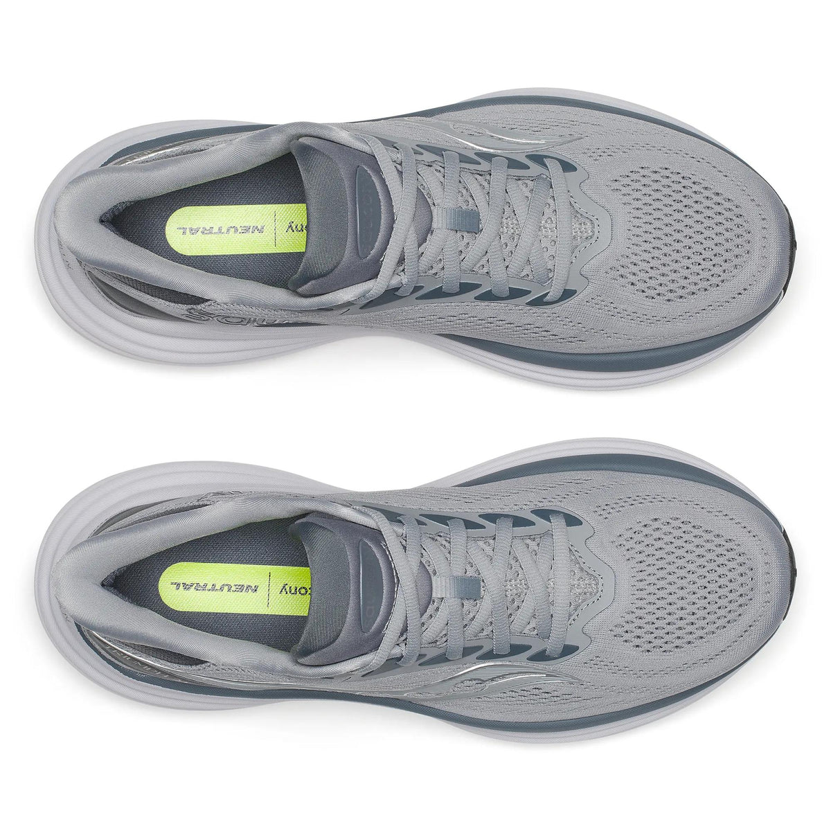 Saucony Men's Triumph 24 1028 Fossil/Gunme top
