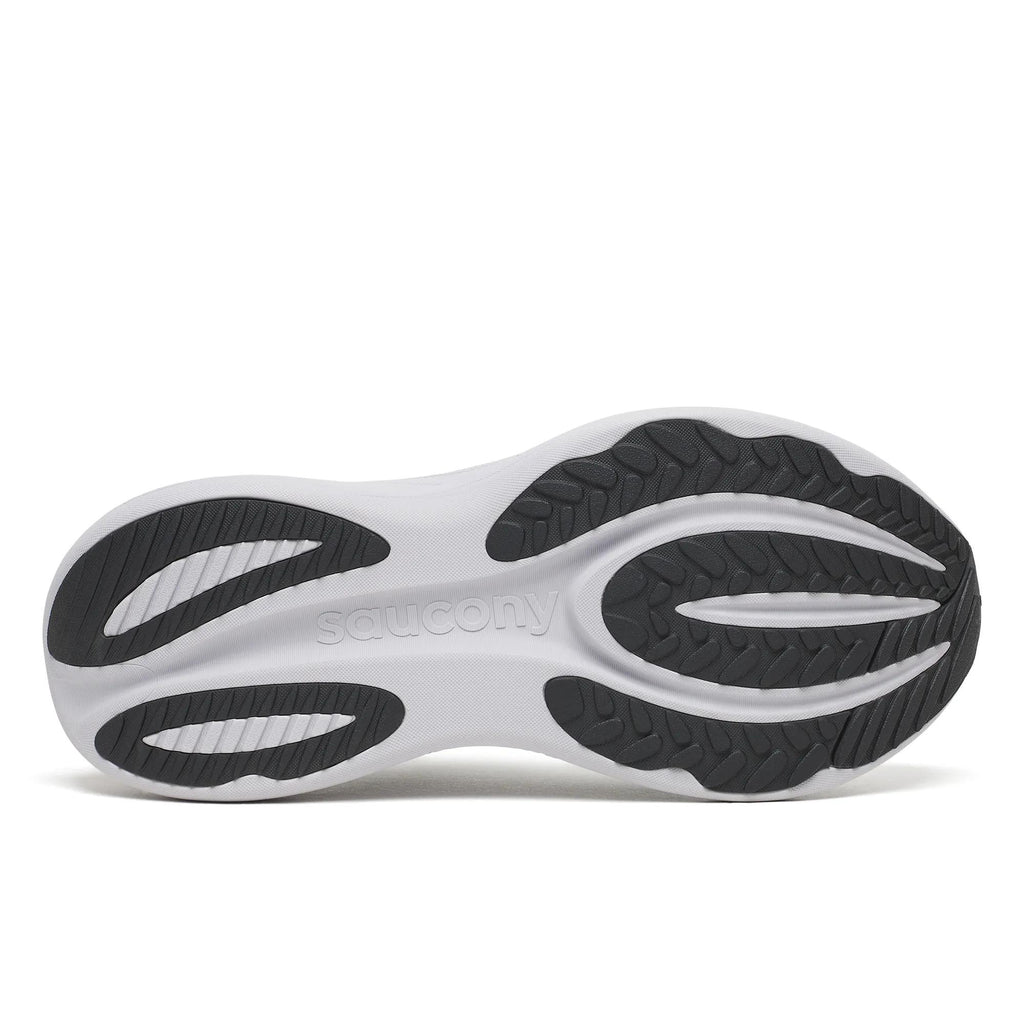 Saucony Men's Triumph 24 1028 Fossil/Gunme outsole