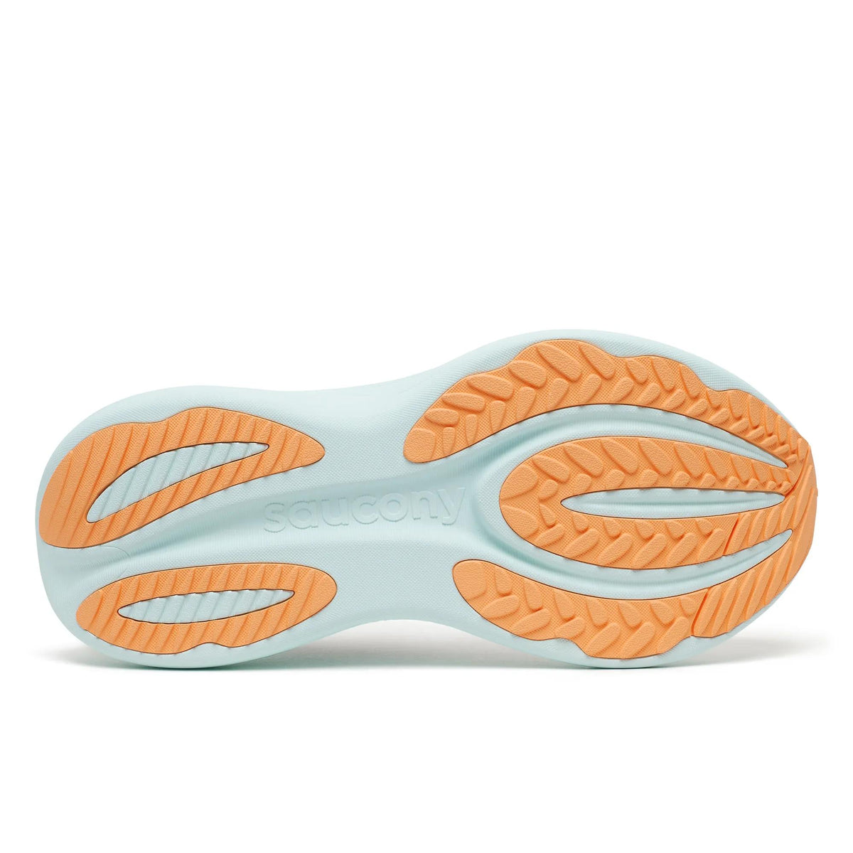 Saucony Women's Triumph 24 1005 White/Spa outsole