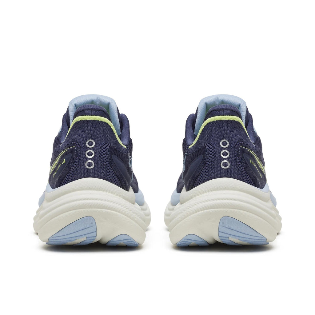Saucony Women's Triumph 24 1011 Naval/Quartz heel