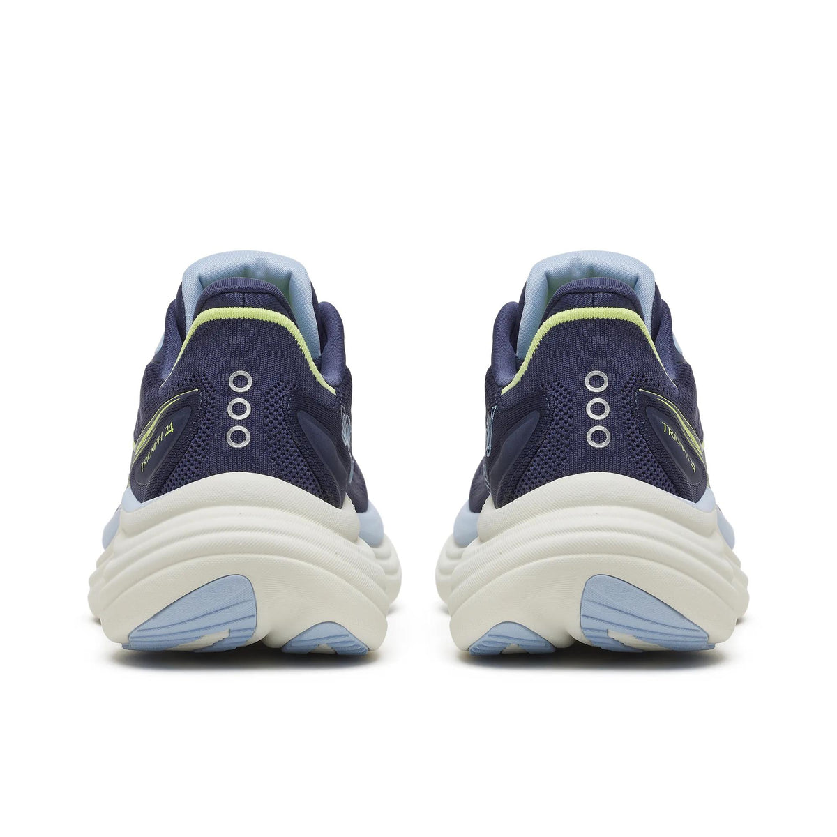 Saucony Women's Triumph 24 1011 Naval/Quartz heel
