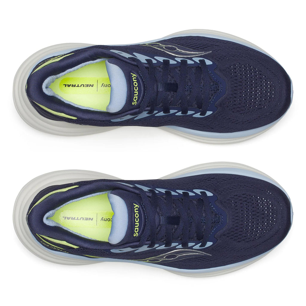 Saucony Women's Triumph 24 1011 Naval/Quartz top