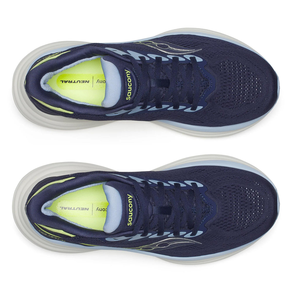 Saucony Women's Triumph 24 1011 Naval/Quartz top