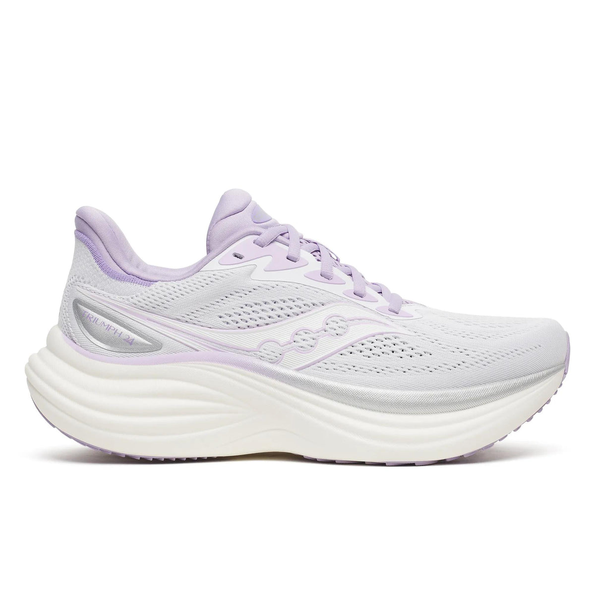 Saucony Women's Triumph 24 1012 White/Pastel lateral
