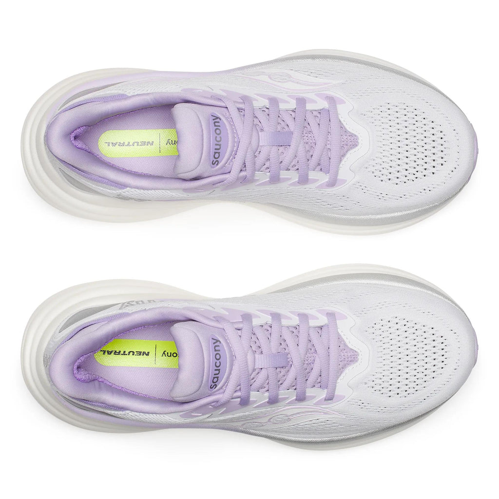Saucony Women's Triumph 24 1012 White/Pastel top