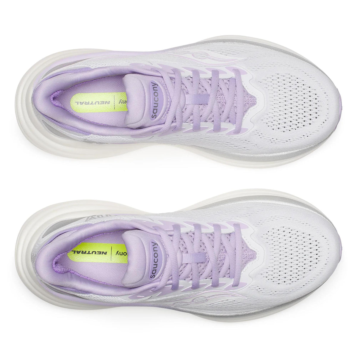 Saucony Women's Triumph 24 1012 White/Pastel top