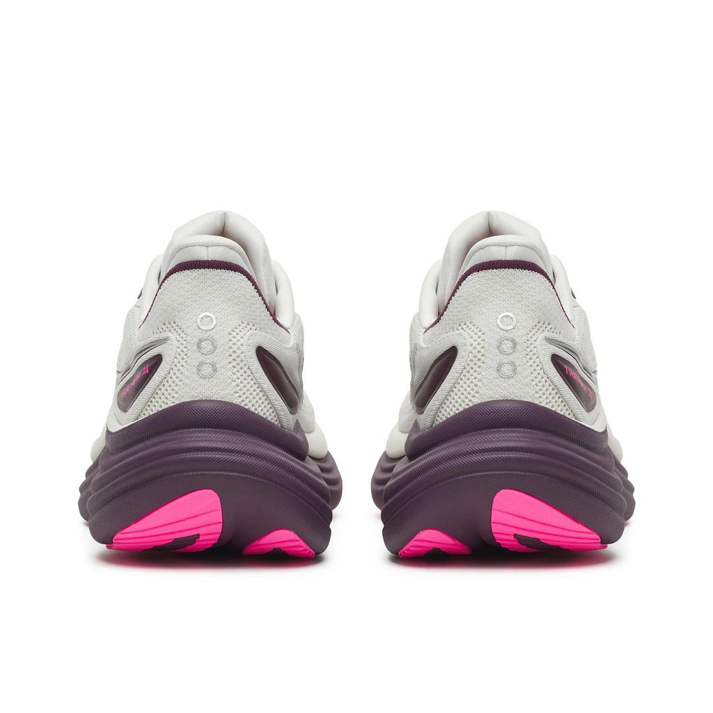 Saucony Women's Triumph 24 1014 Quartz/Eggpl heel