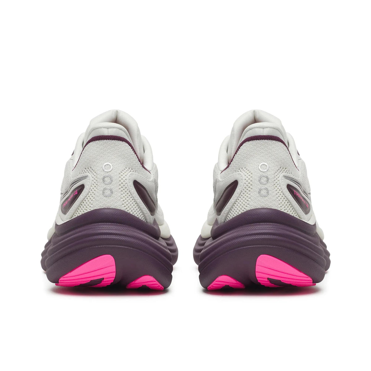 Saucony Women's Triumph 24 1014 Quartz/Eggpl heel