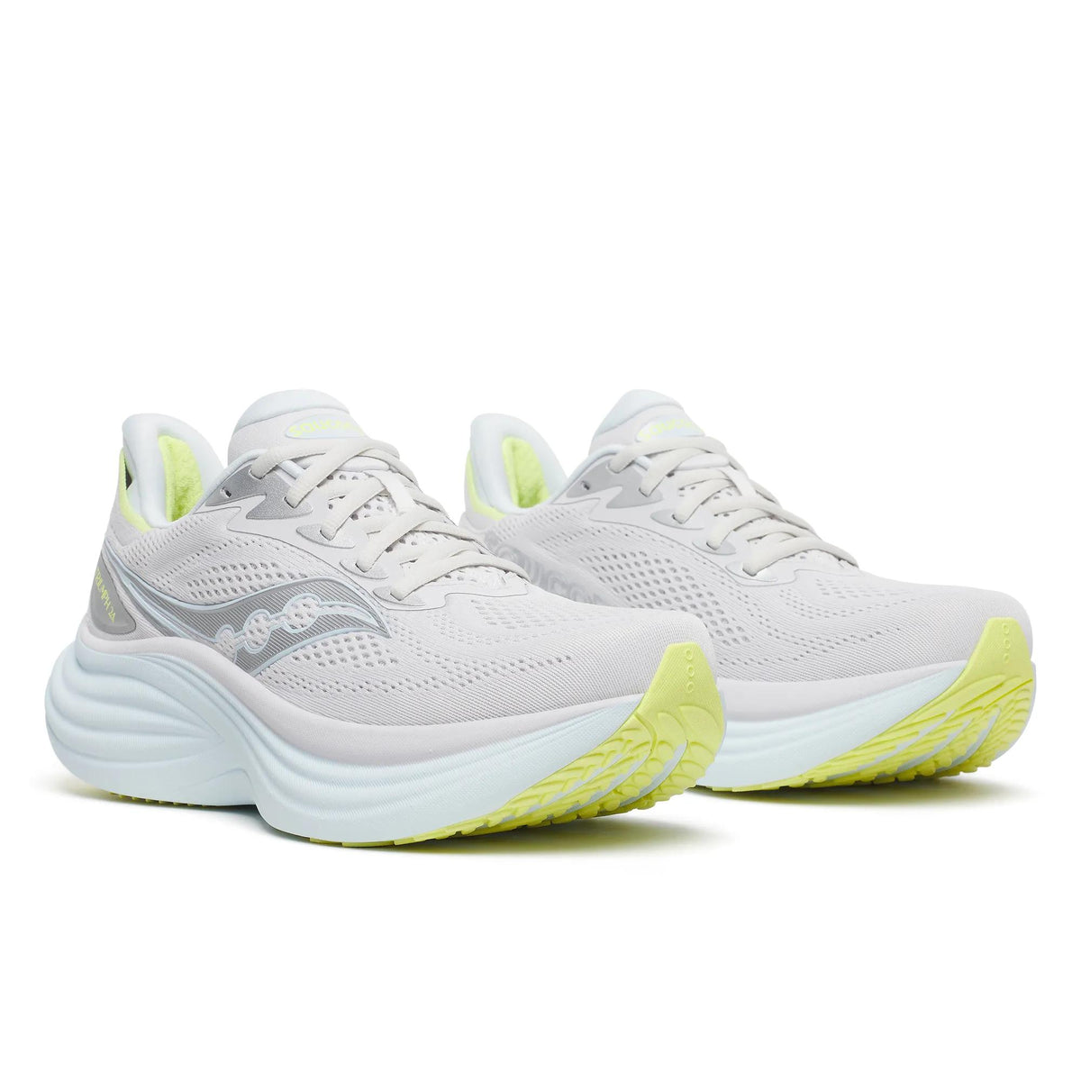 Saucony Women's Triumph 24 1022 Fog/IceMelt pair angle