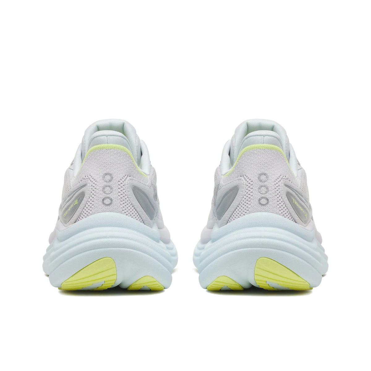 Saucony Women's Triumph 24 1022 Fog/IceMelt heel