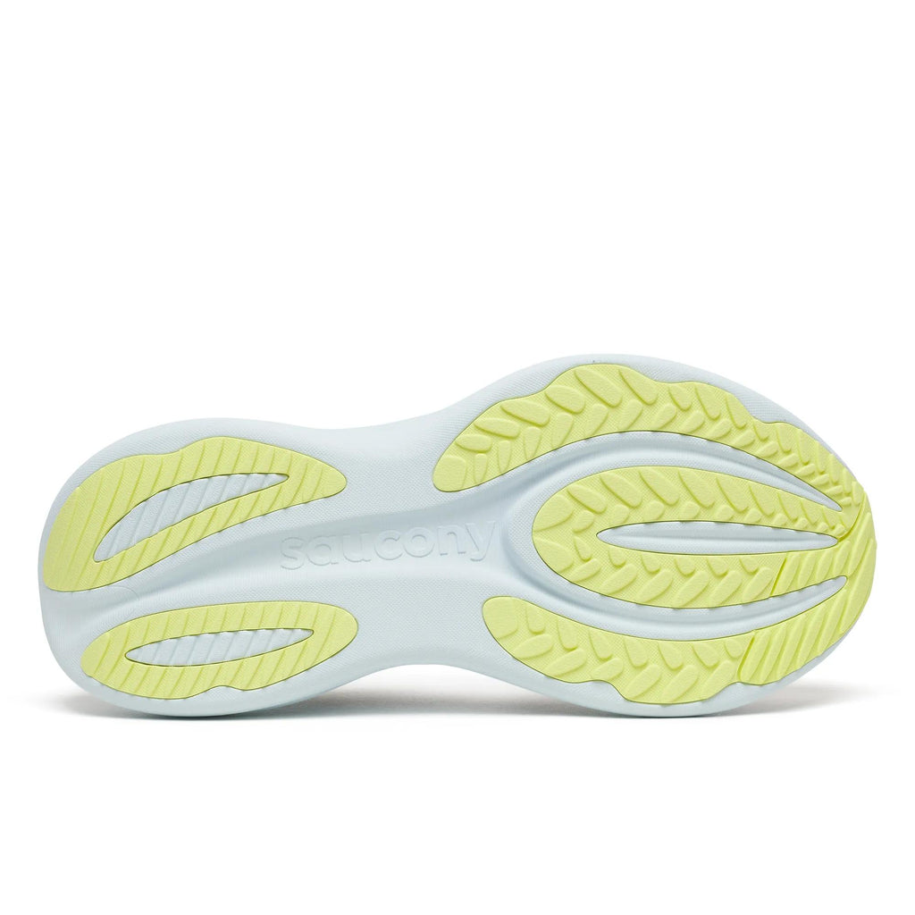 Saucony Women's Triumph 24 1022 Fog/IceMelt outsole