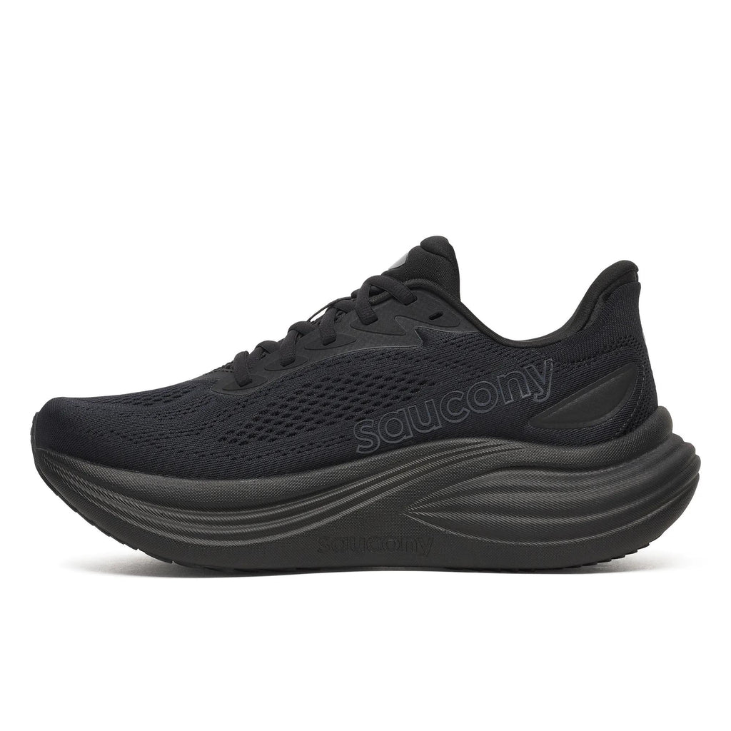 Saucony Women's Triumph 24 1024 TripleBlack medial
