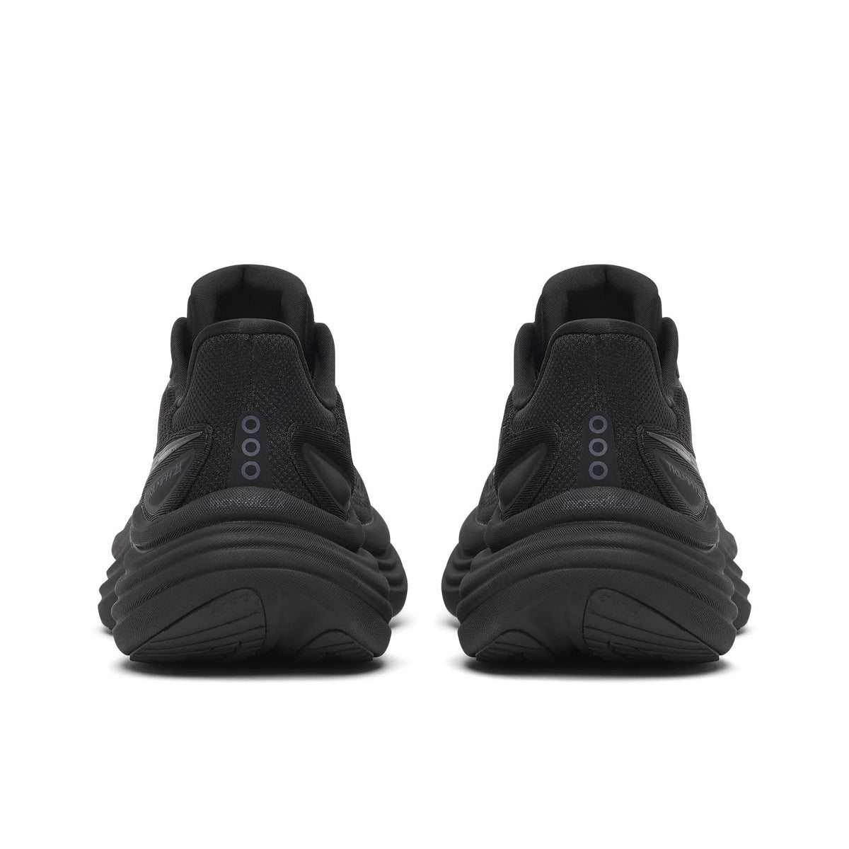 Saucony Women's Triumph 24 1024 TripleBlack heel