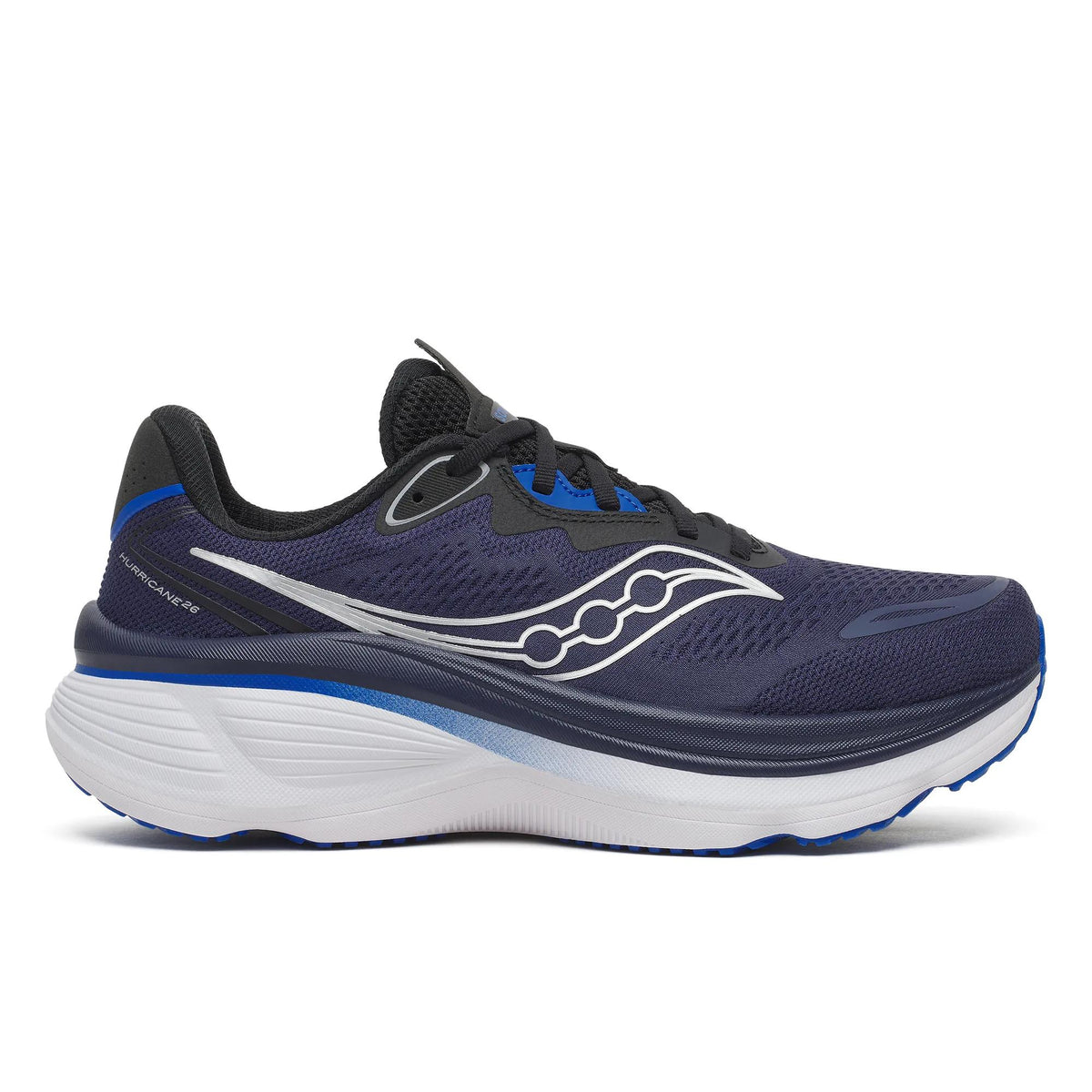 Saucony Men's Hurricane 26 1003 Naval/Black lateral