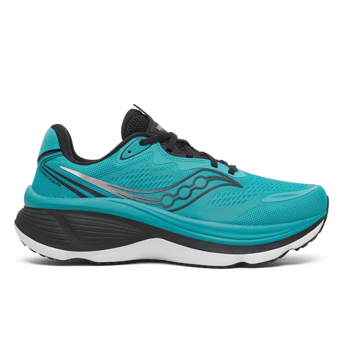 Saucony Men's Hurricane 26 1025 Tranquil/Bla lateral