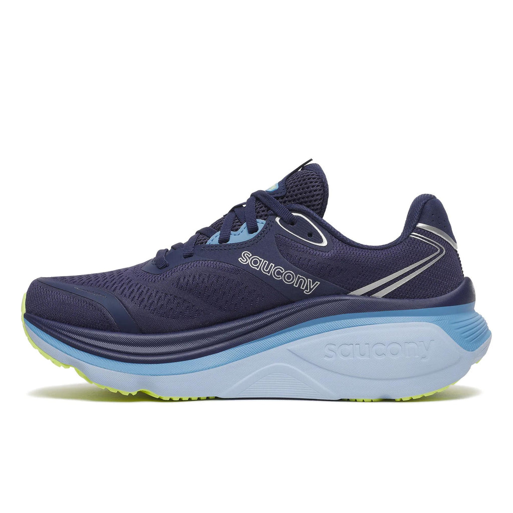 Saucony Women's Hurricane 26 1003 Naval/Skywar medial