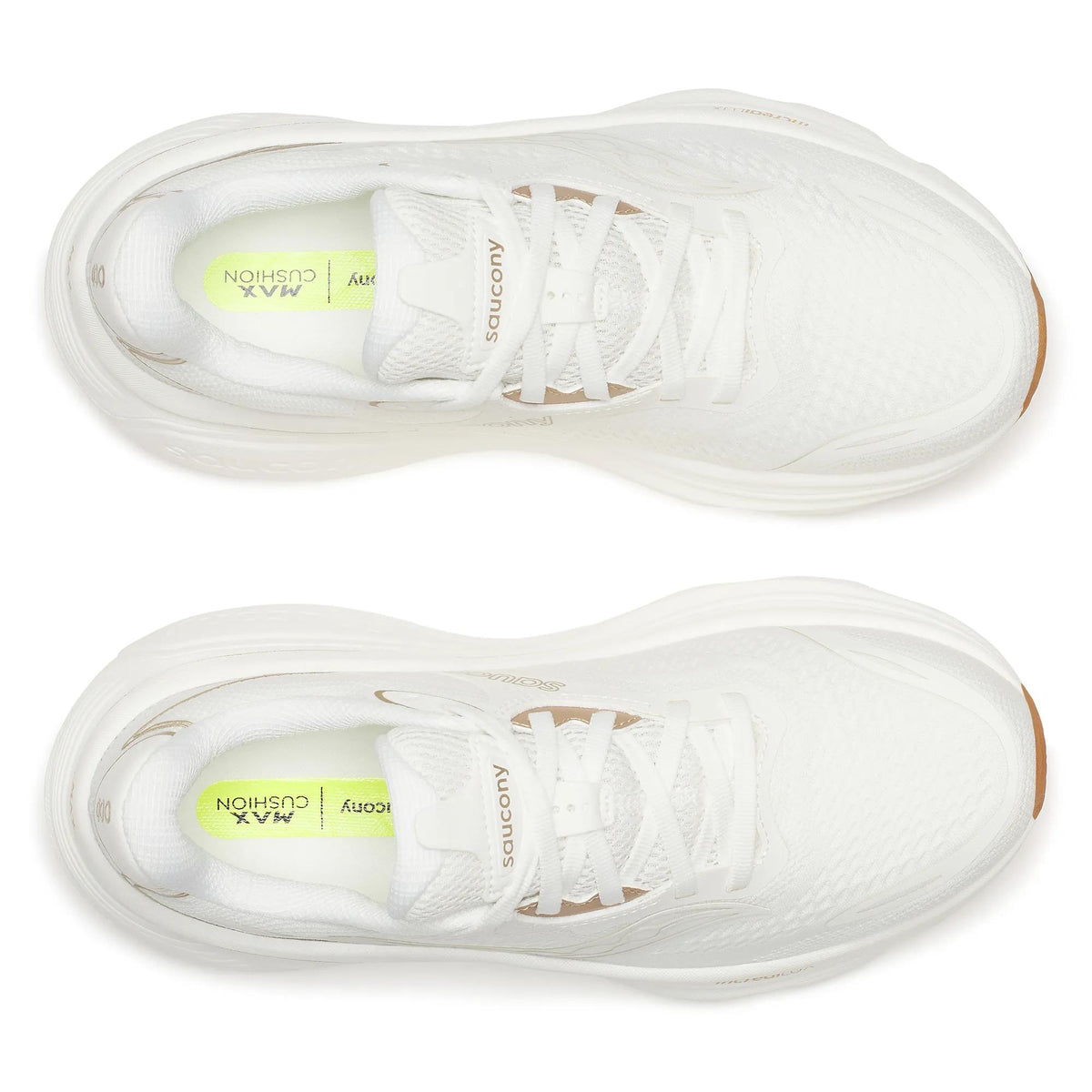 Saucony Women's Hurricane 26 1007 Ivory/Gum top