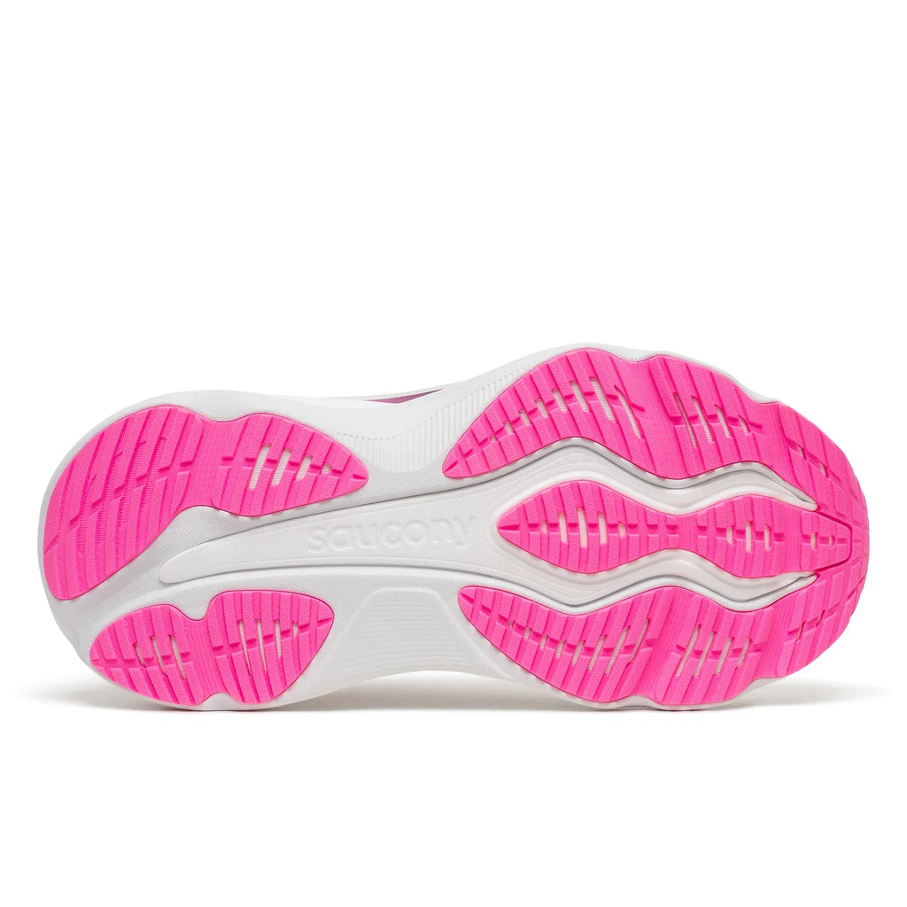 Saucony Women's Hurricane 26 1008 Quartz/Eggpl outsole