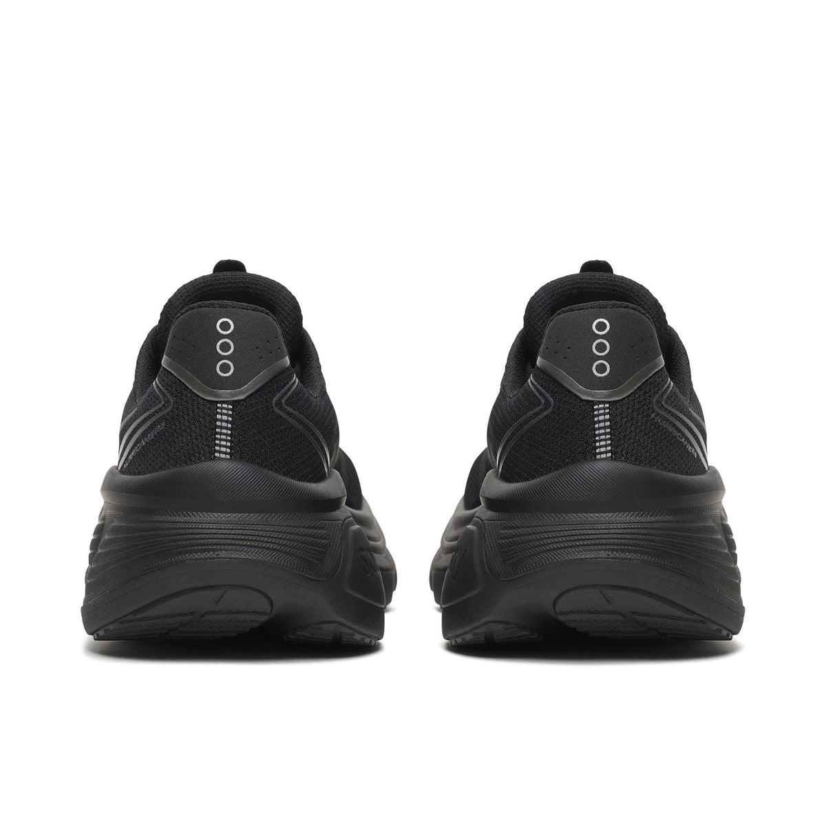Saucony Women's Hurricane 26 1009 TripleBlack heel