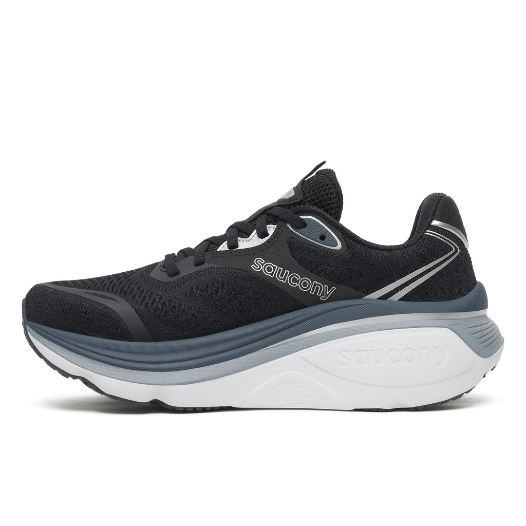 Saucony Women's Hurricane 26 1015 Black/Silver medial