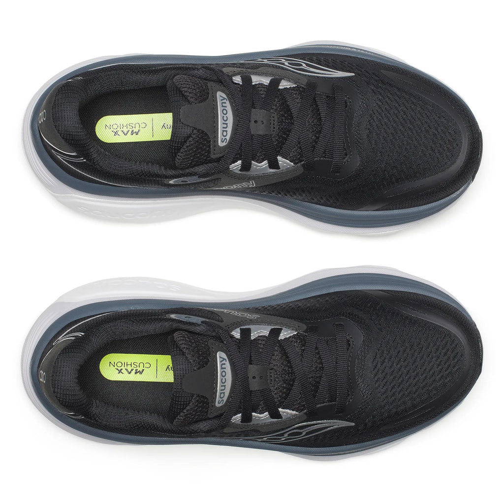 Saucony Women's Hurricane 26 1015 Black/Silver top